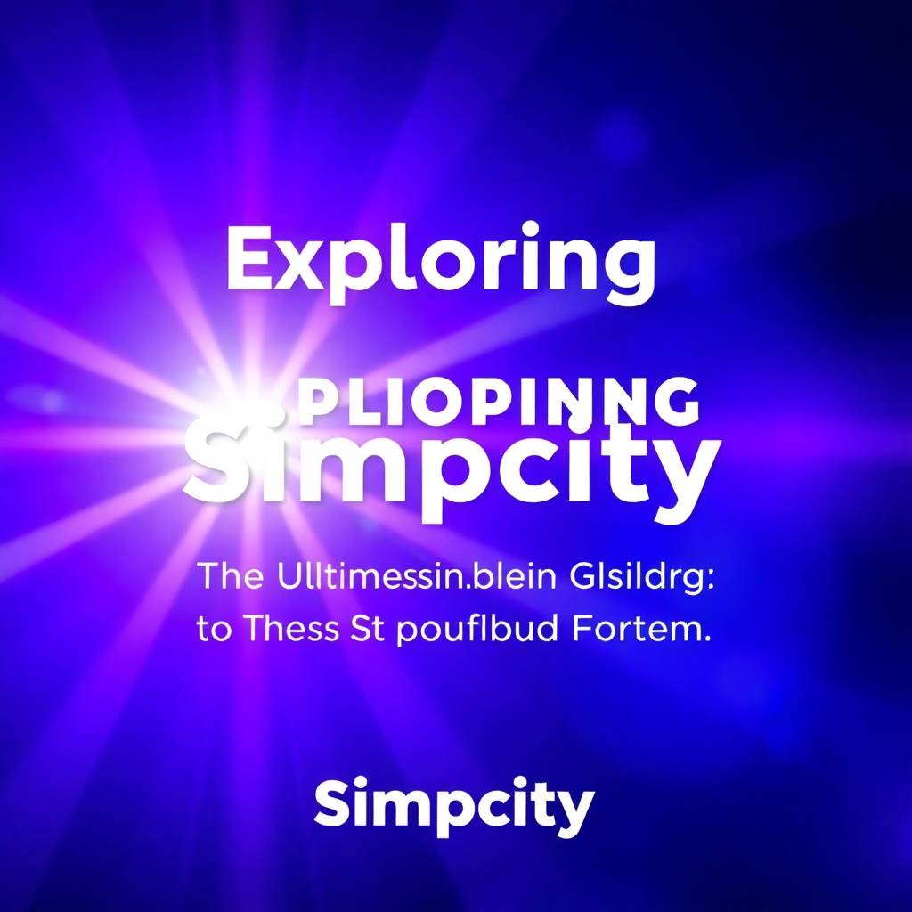 Exploring Simpcity: The Ultimate Guide to This Popular Forum
