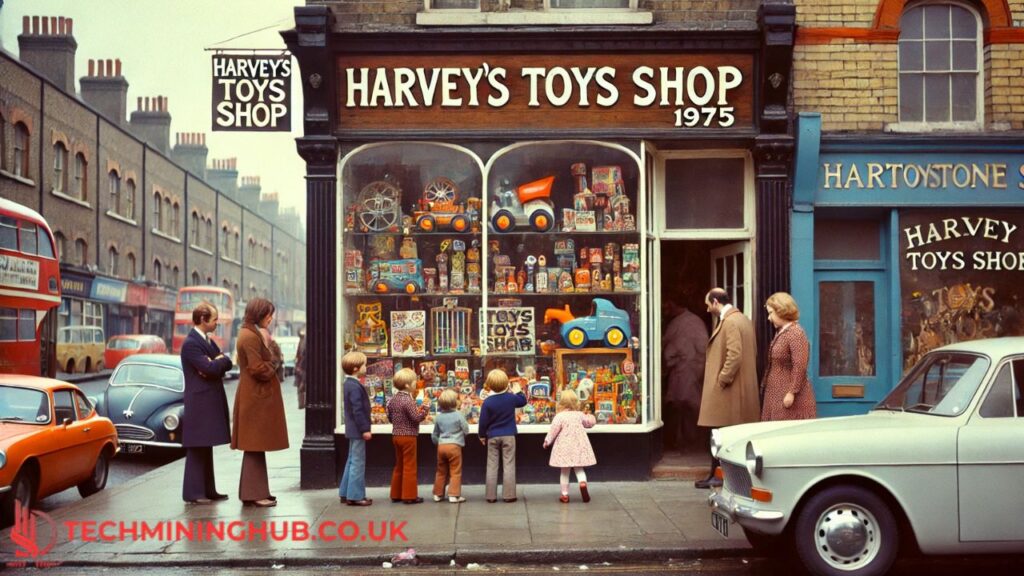 Harveys Toys Shop Leytonstone 1975
