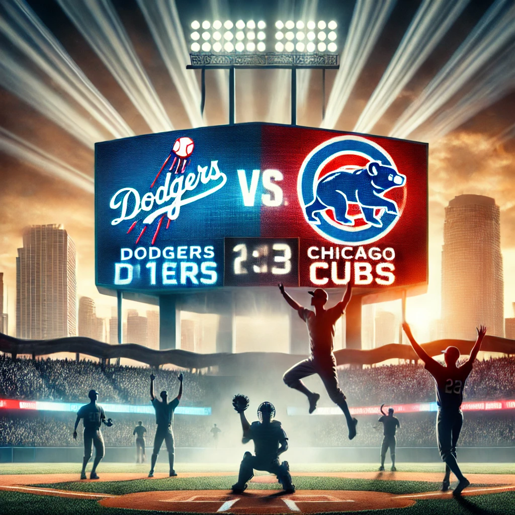 Dodgers vs Chicago Cubs Match Player Stats